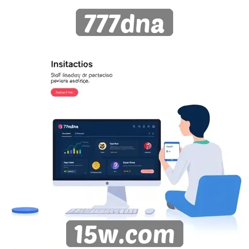 Experiência do usuário e interface do 777dna