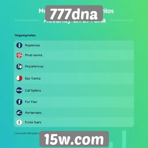 Métodos de pagamento aceitos no 777dna