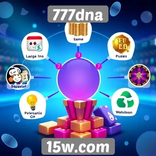 Exploração das funcionalidades do site 777dna